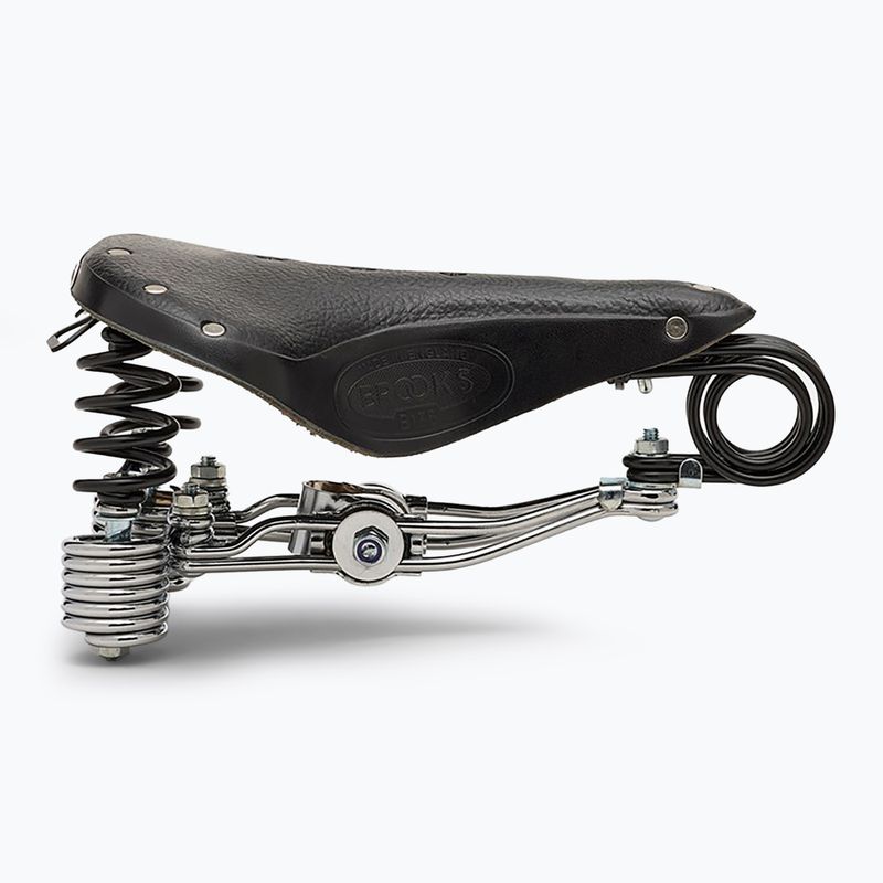 Brooks England B135 black bicycle saddle 4