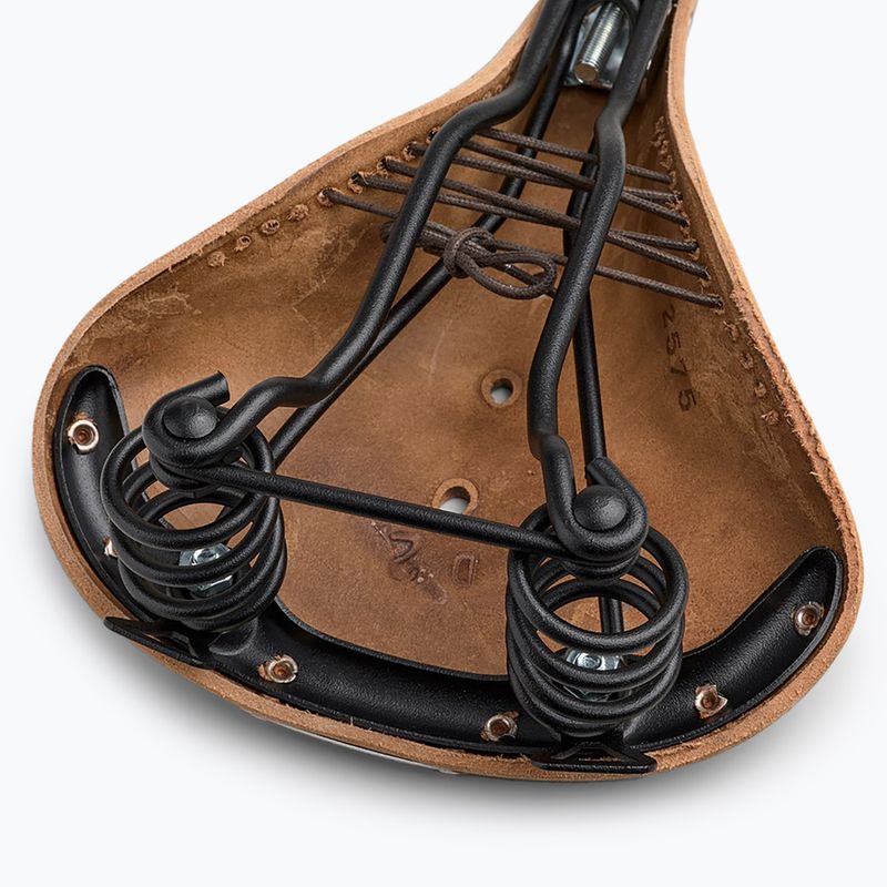 Brooks England B67 Softened dark tan bicycle saddle 7