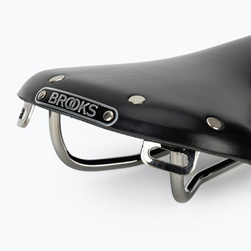 Brooks England Swallow B15 black bicycle saddle 5
