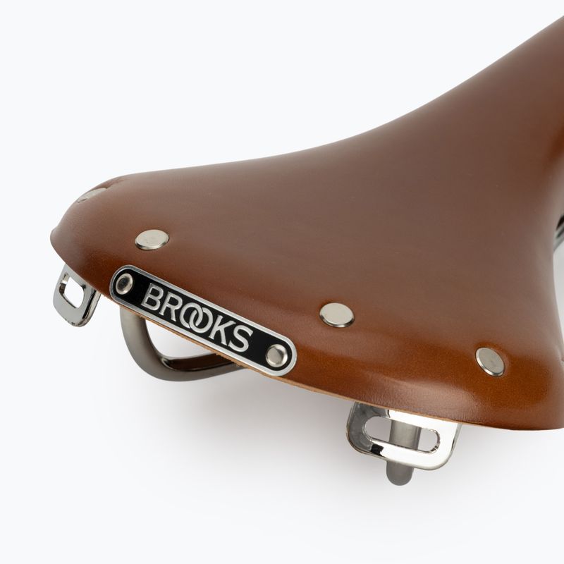 Brooks England Swallow B15 honey bicycle saddle 5