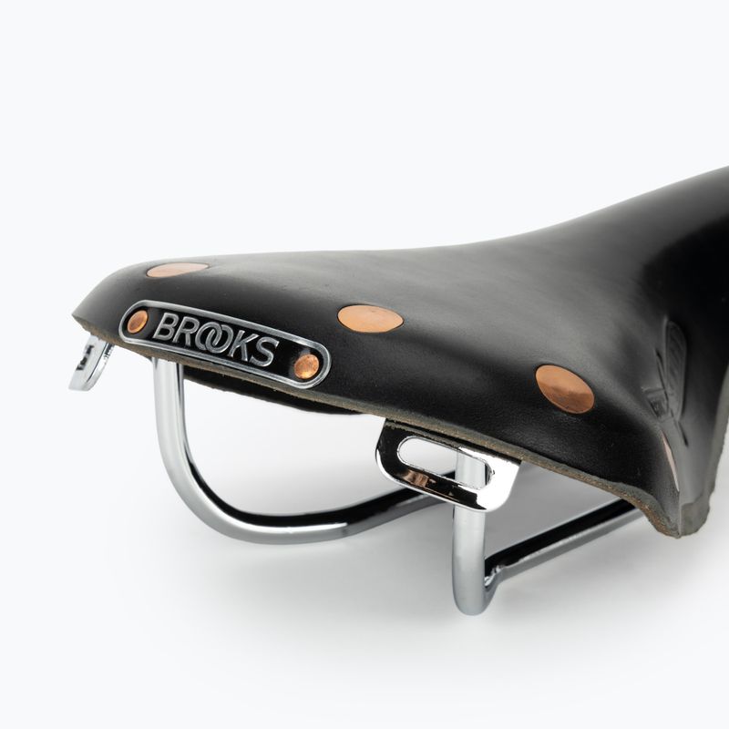 Brooks England Swift black bicycle saddle 5