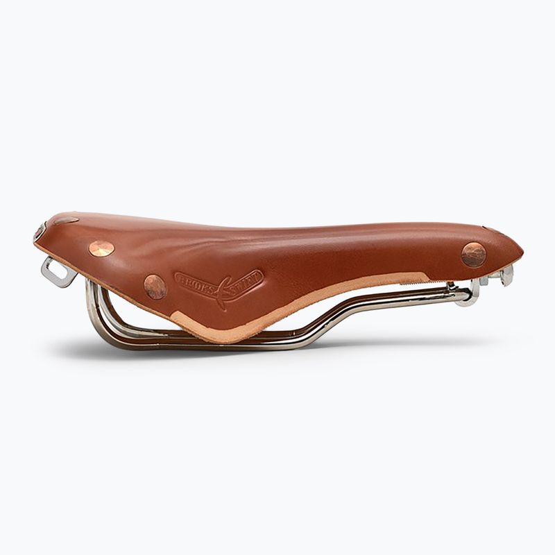 Brooks England Swift honey bicycle saddle 4