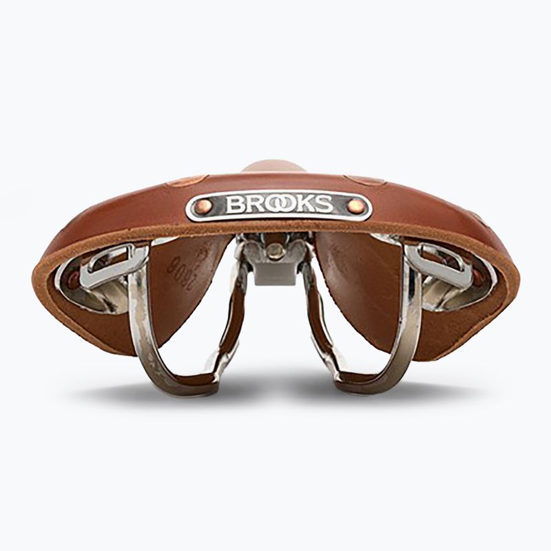 Brooks England Swift honey bicycle saddle 5