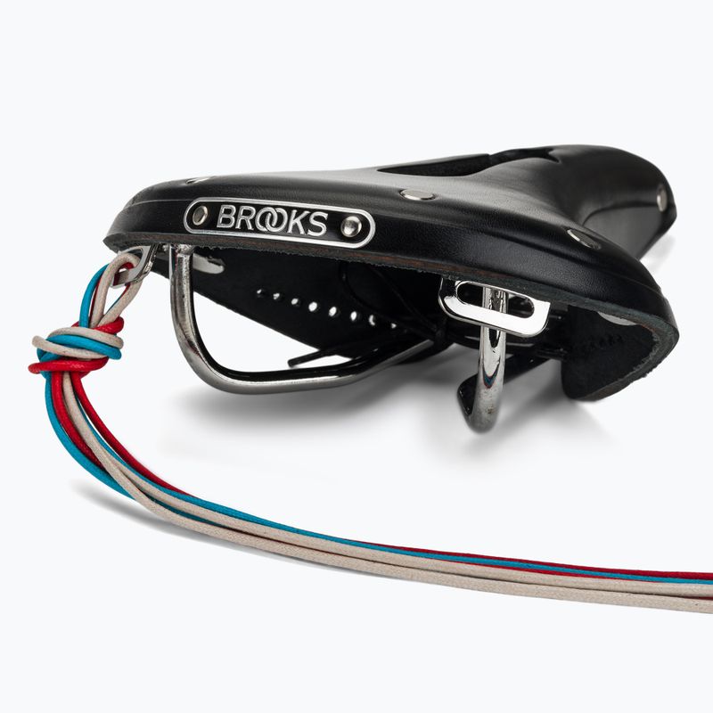Brooks England B17 Carved black bicycle saddle 5