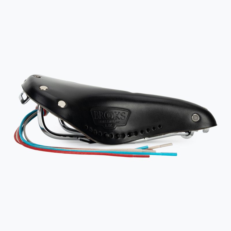 Brooks England B17 Carved Short bike saddle black 2