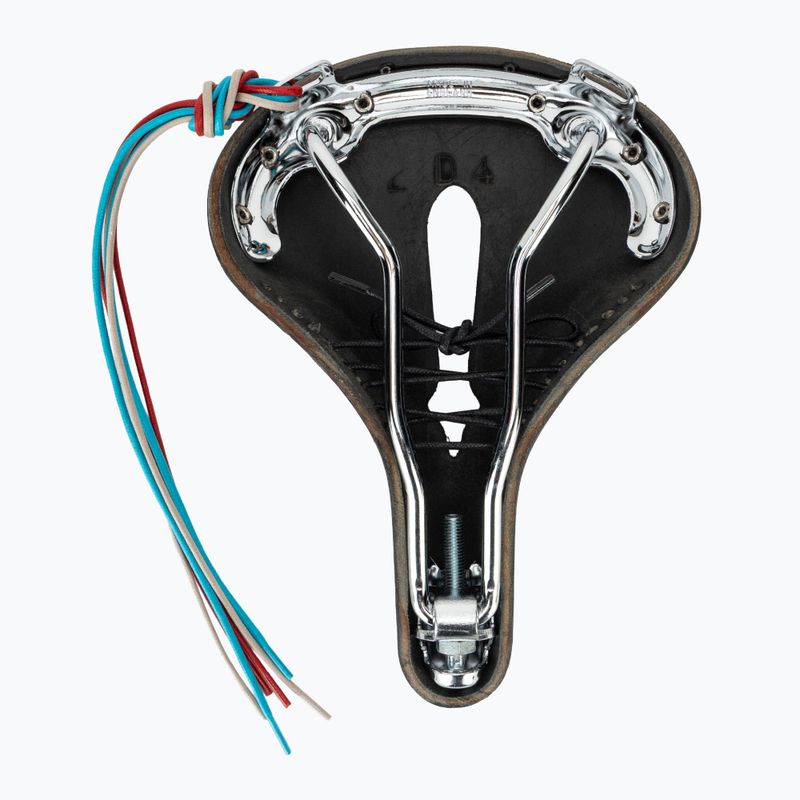 Brooks England B17 Carved Short bike saddle black 4