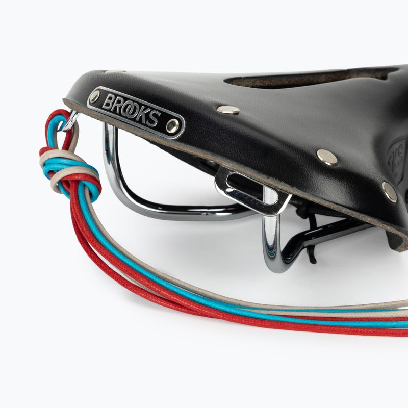 Brooks England B17 Carved Short bike saddle black 5