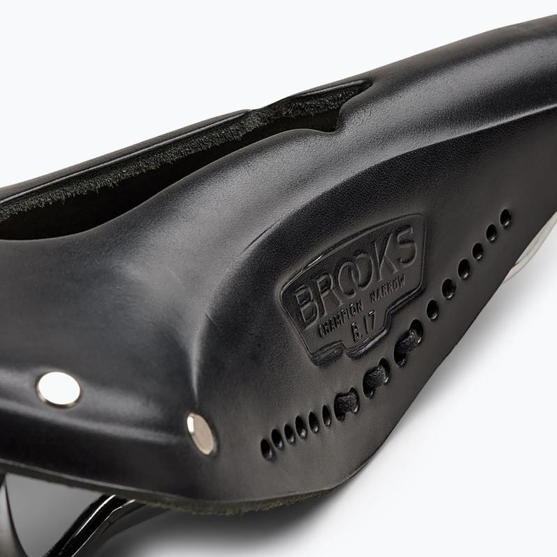 Brooks England B17 Narrow Carved black bicycle saddle 6