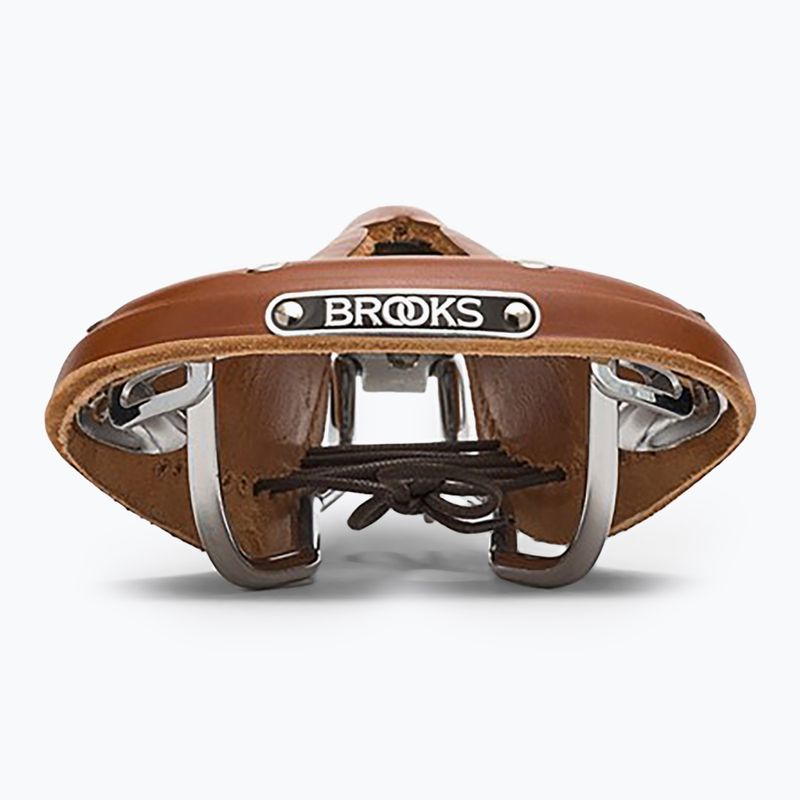 Brooks England B17 Narrow Carved honey bicycle saddle 5