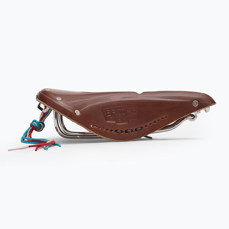 Brooks England B17 Narrow Carved brown bicycle saddle 4