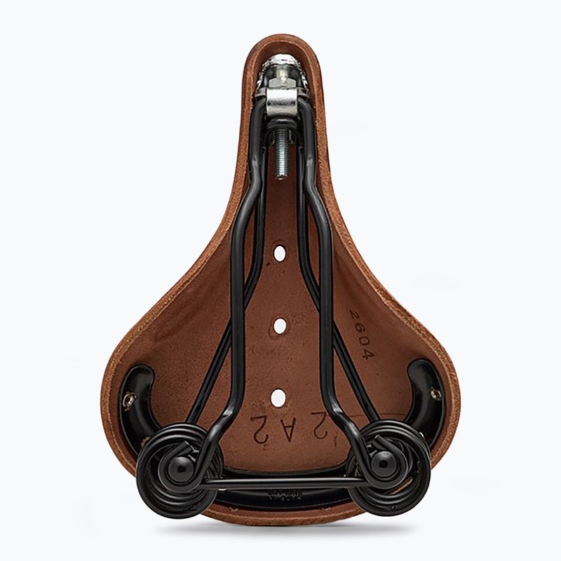 Brooks England Flyer Short brown bicycle saddle 2