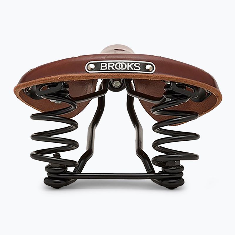 Brooks England Flyer Short brown bicycle saddle 5