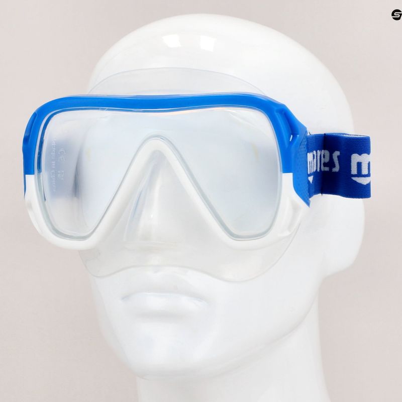 Mares Keewee snoreling mask clear clear blue 411075 9