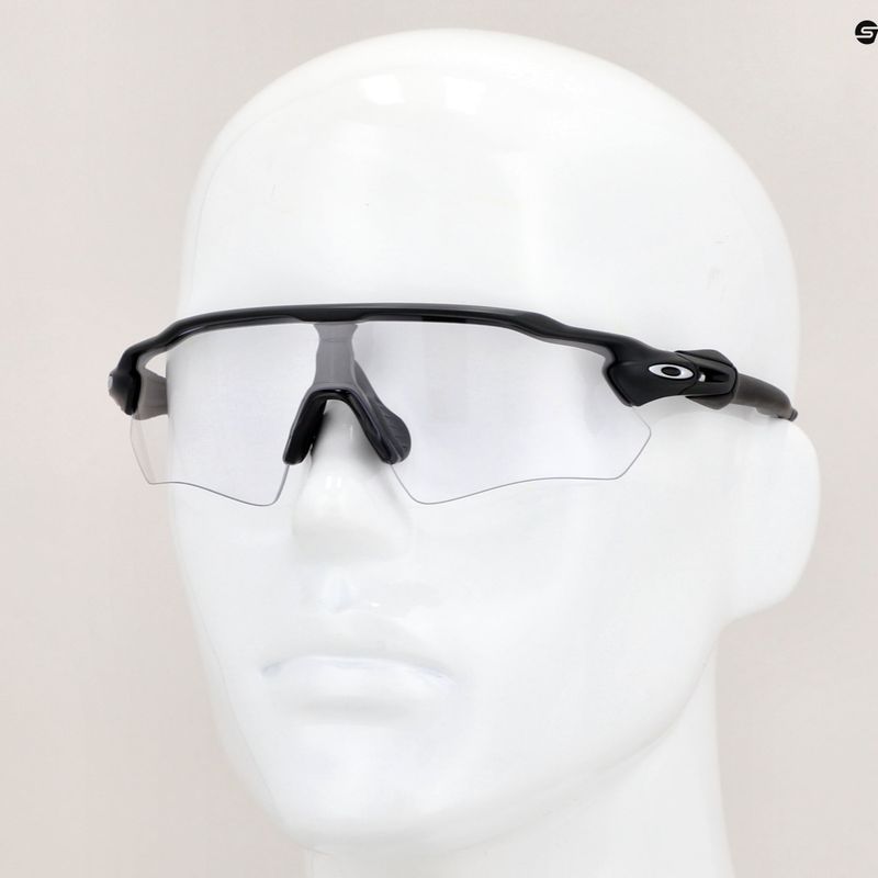 Oakley Radar EV Path matte black/clear 0OO9208 cycling glasses 7