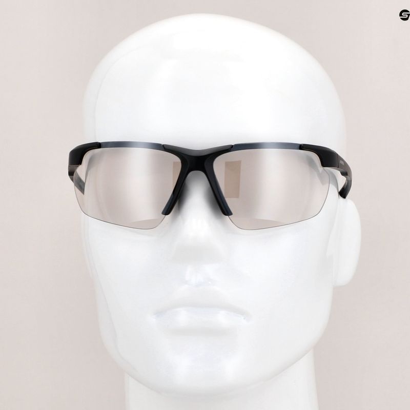 Bicycle goggles Alpina Defey HR black matt/clear mirror 7