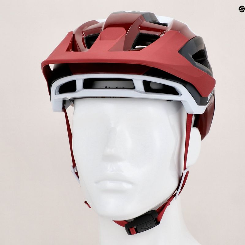 Fox Racing Speedframe Pro bicycle helmet red and white 31197_247 16