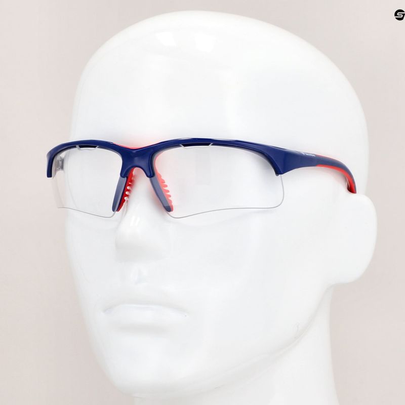 Tecnifibre blue/red squash goggles 54SQGLRE21 7