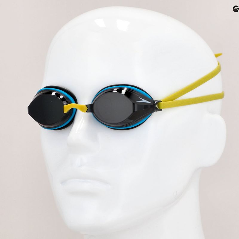 Speedo Vengeance atomic lime/pool blue/smoke swimming goggles 68-11322G791 6
