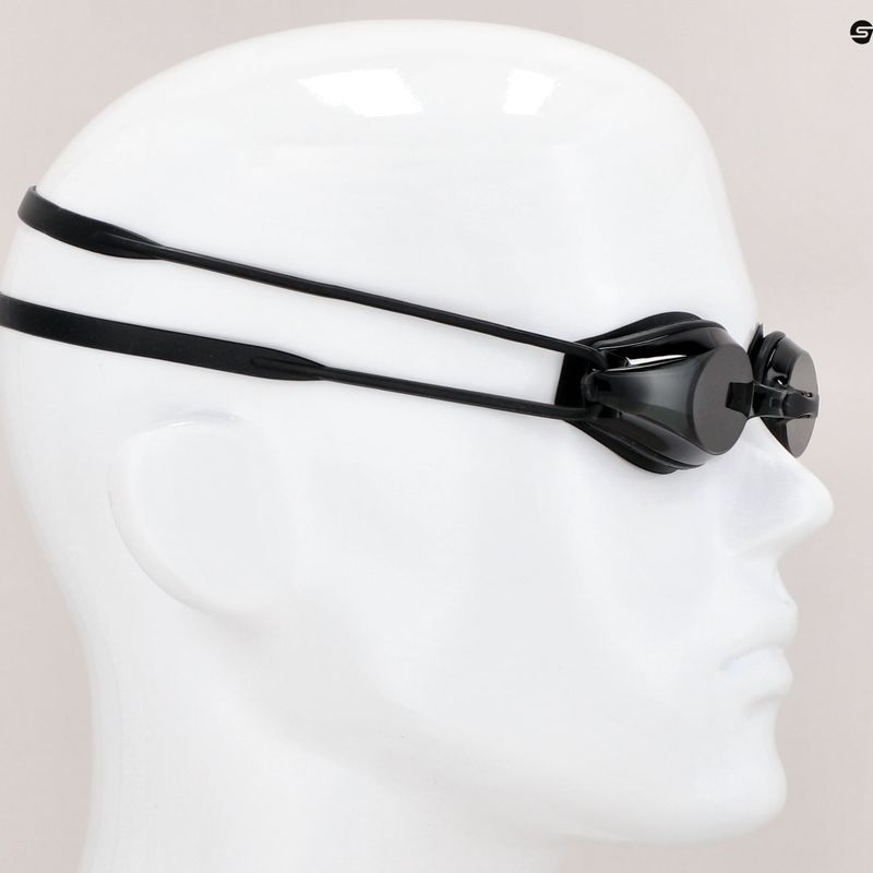 Arena Tracks black/smoke/black swimming goggles 92341/55 3