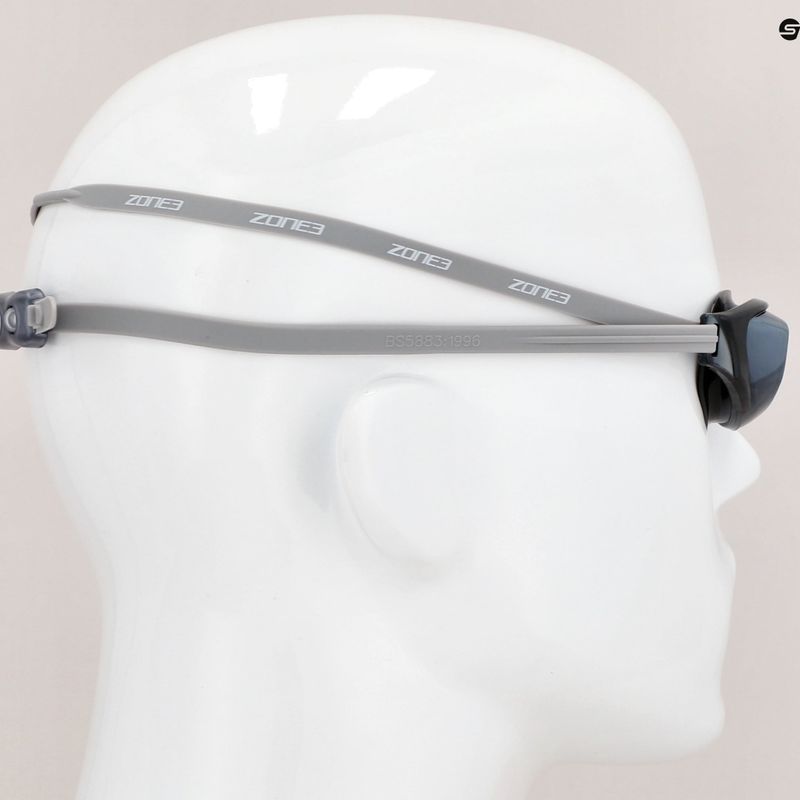 ZONE3 Aspect silver mirror/smoke/black swimming goggles SA20GOGAS116 7