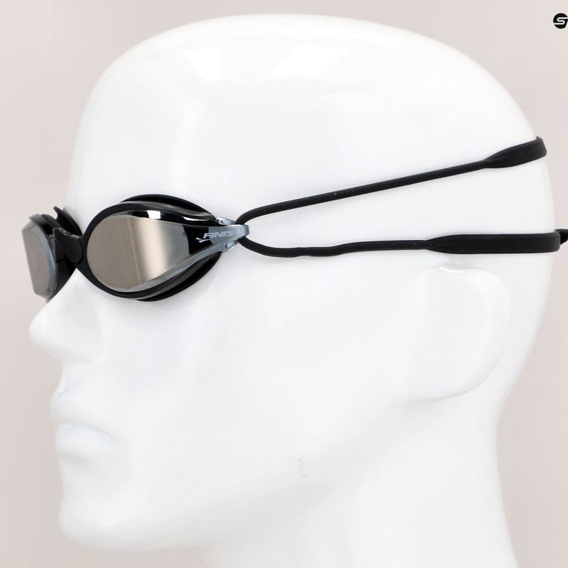 FINIS Circuit 2 silver mirror swimming goggles 3.45.064.241 8