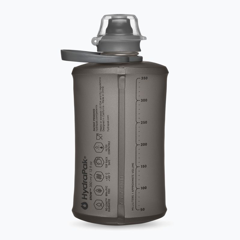 HydraPak Stow 350ml travel bottle mammoth grey 2