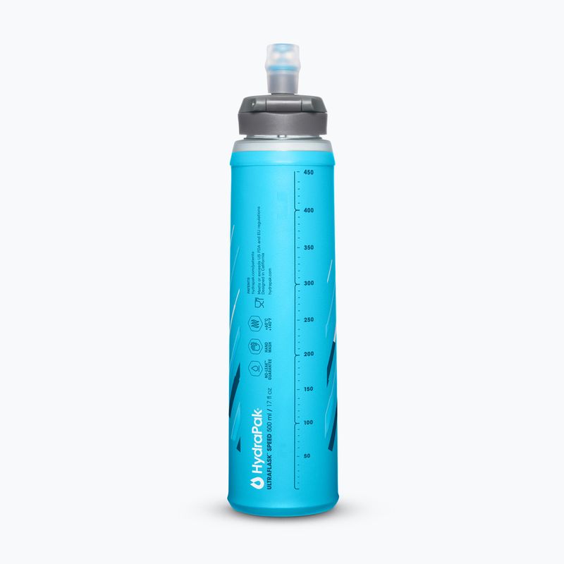 Soft flask Hydrapak Ultraflask Speed Malibu Blue 2