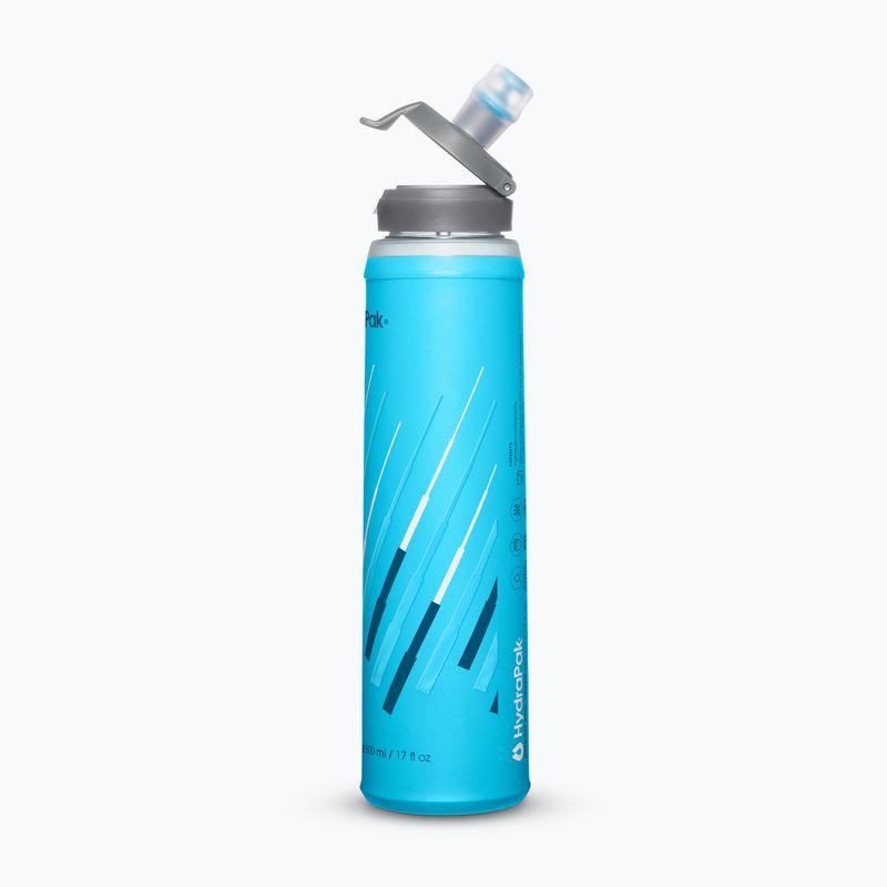 Soft flask Hydrapak Ultraflask Speed Malibu Blue 3