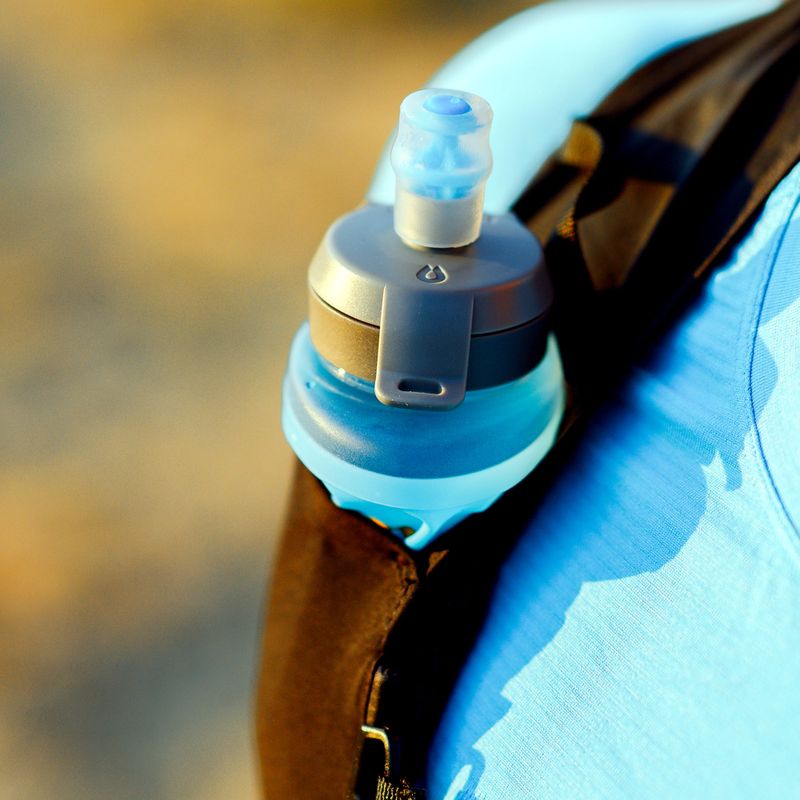 Soft flask Hydrapak Softflask Speed Malibu Blue 9