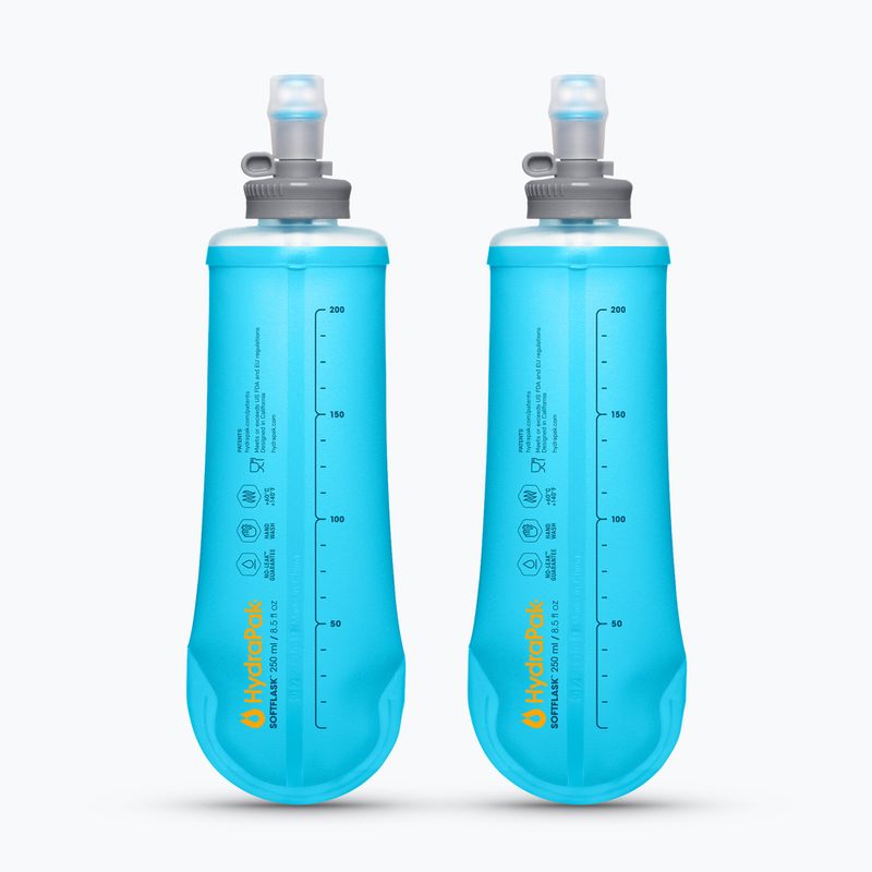 Soft flask Hydrapak Softflask 2 Pack Malibu Blue 2