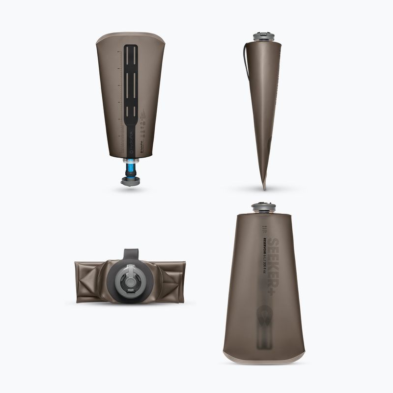 Filter system set HydraPak Seeker+ Gravity Filter Kit mammoth grey 4