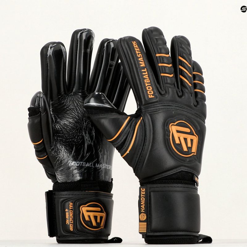 Football Masters Full Contact NC goalkeeper gloves v4.0 black 1238 5