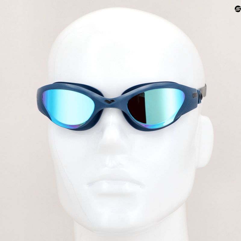 Arena swim goggles The One Mirror blue 003152/103 7