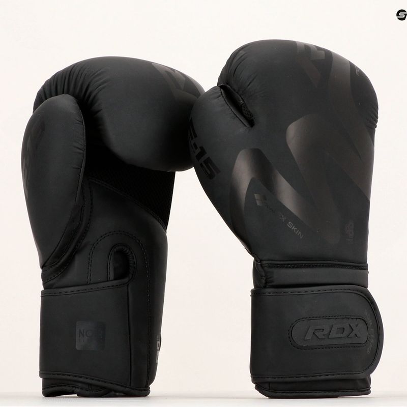 RDX T15 boxing gloves black BGR-F15MB-10OZ 17