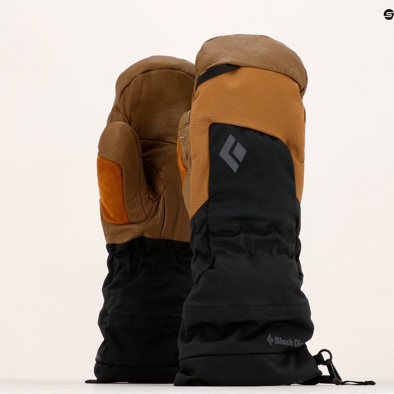 Black Diamond Mercury black-brown ski glove BD8018897001LG_1 6