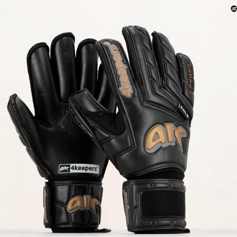 4keepers Champ Gold Black V Rf goalkeeper gloves black 12