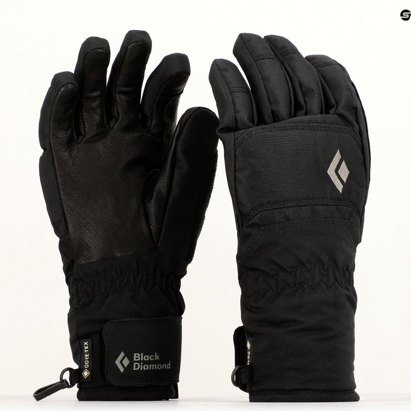 Women's trekking gloves Black Diamond Mission black BD8019170002LRG1 12