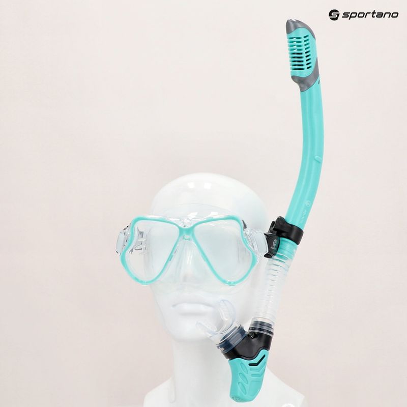 AQUASTIC Snorkelling set blue MSFA-01SN 21