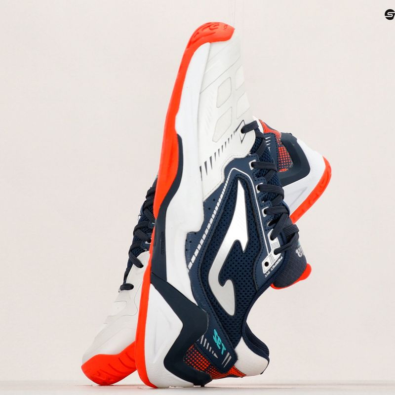 Joma T.Set men's tennis shoes navy blue and white TSETS2332T 13