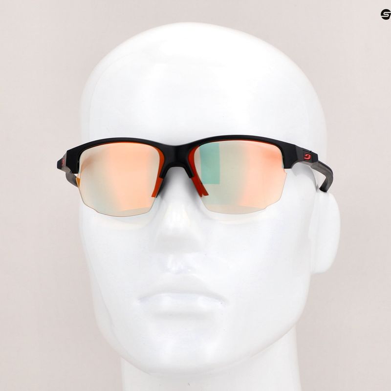 Julbo Split Reactiv 1-3 Light Amplifier matt black/red cycling glasses 11
