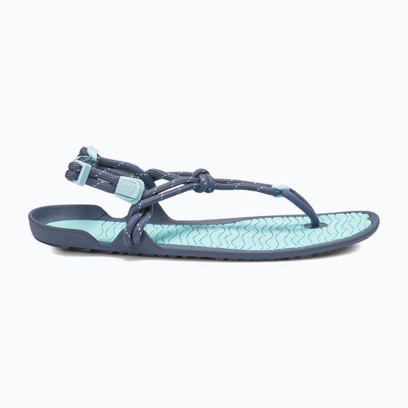 Women's barefoot sandals Xero Shoes Aqua Cloud blue/glow 2