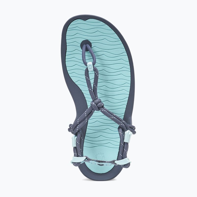 Women's barefoot sandals Xero Shoes Aqua Cloud blue/glow 6