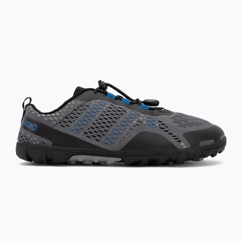 Berefoot men's Xero Shes Aqua X Sport steel/gray/blue shoes 2