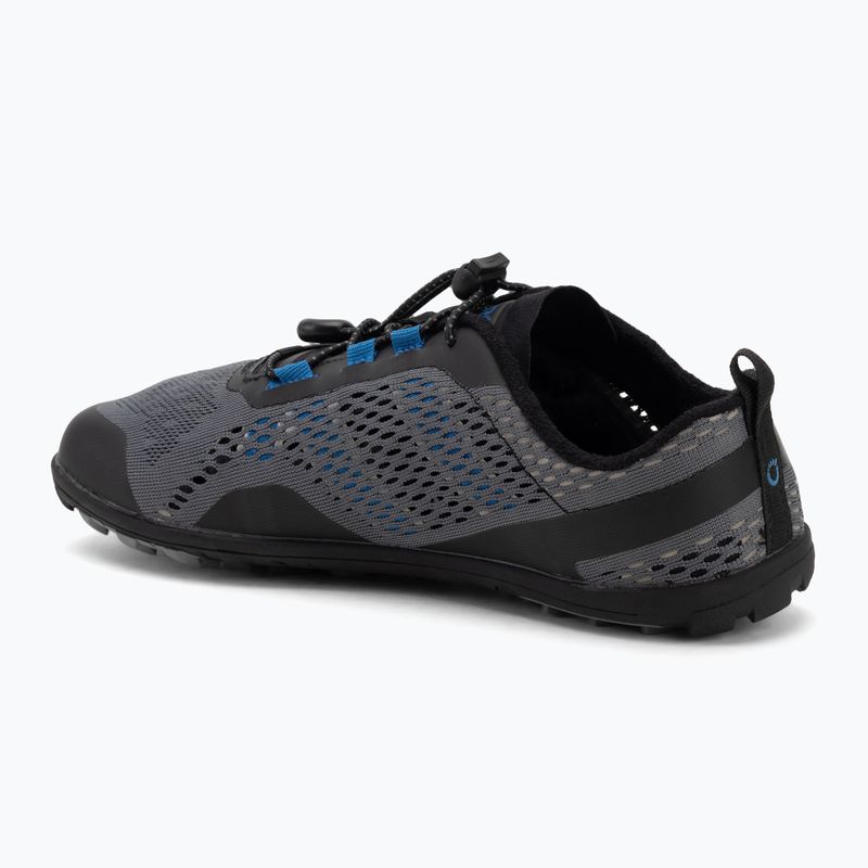 Berefoot men's Xero Shes Aqua X Sport steel/gray/blue shoes 3