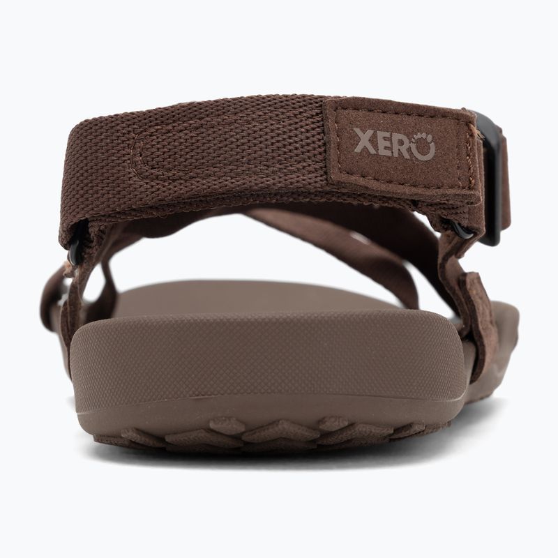 Men's barefoot sandals Xero Shoes Z-Trek brown 6
