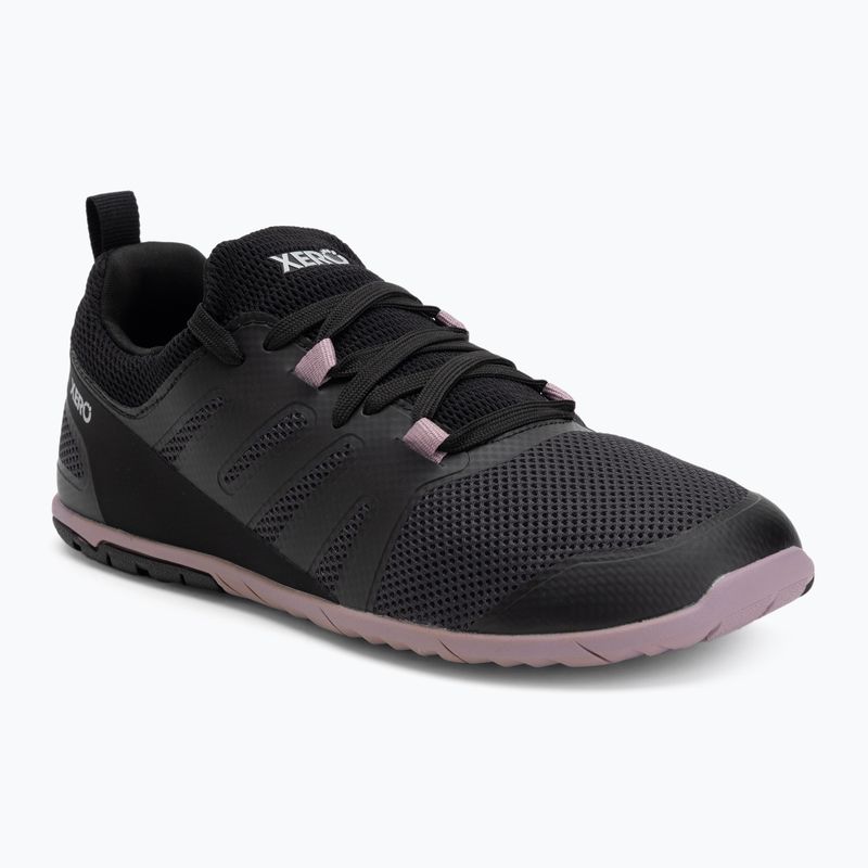 Women's barefoot shoes Xero Shoes Forza Runner black/elderberry