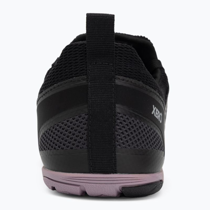 Women's barefoot shoes Xero Shoes Forza Runner black/elderberry 6