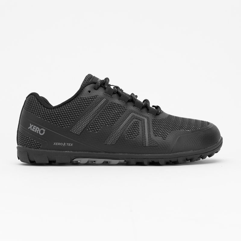 Men's Barefoot Shoes Xero Shoes Mesa Trail WP Black 2