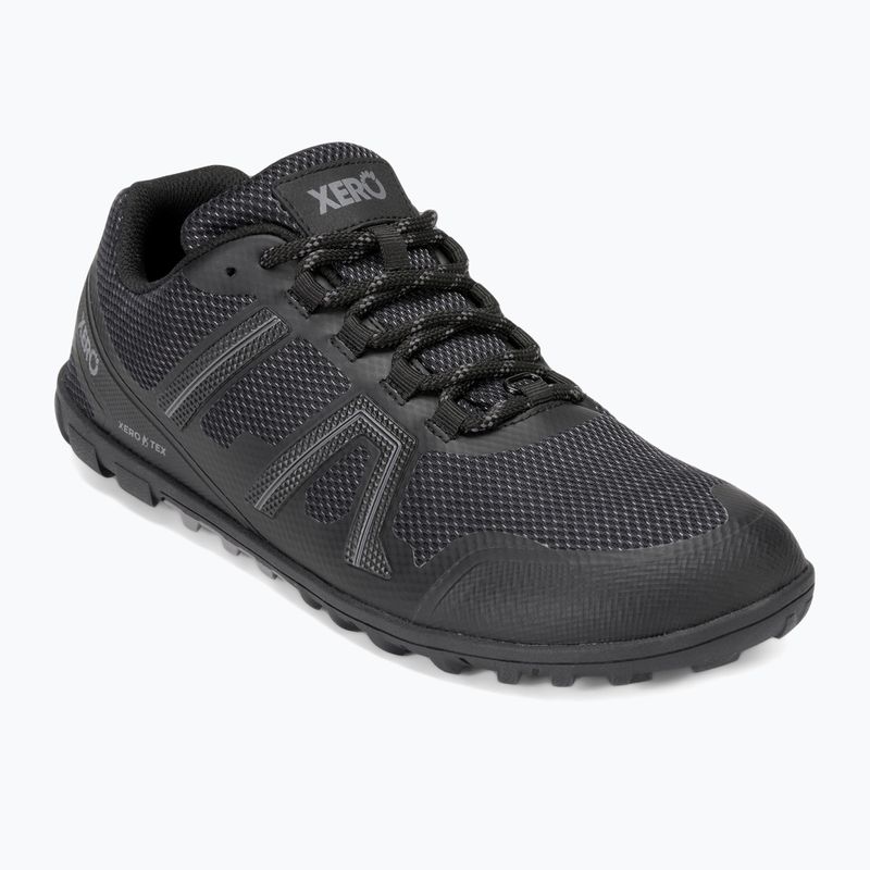 Men's Barefoot Shoes Xero Shoes Mesa Trail WP Black 8