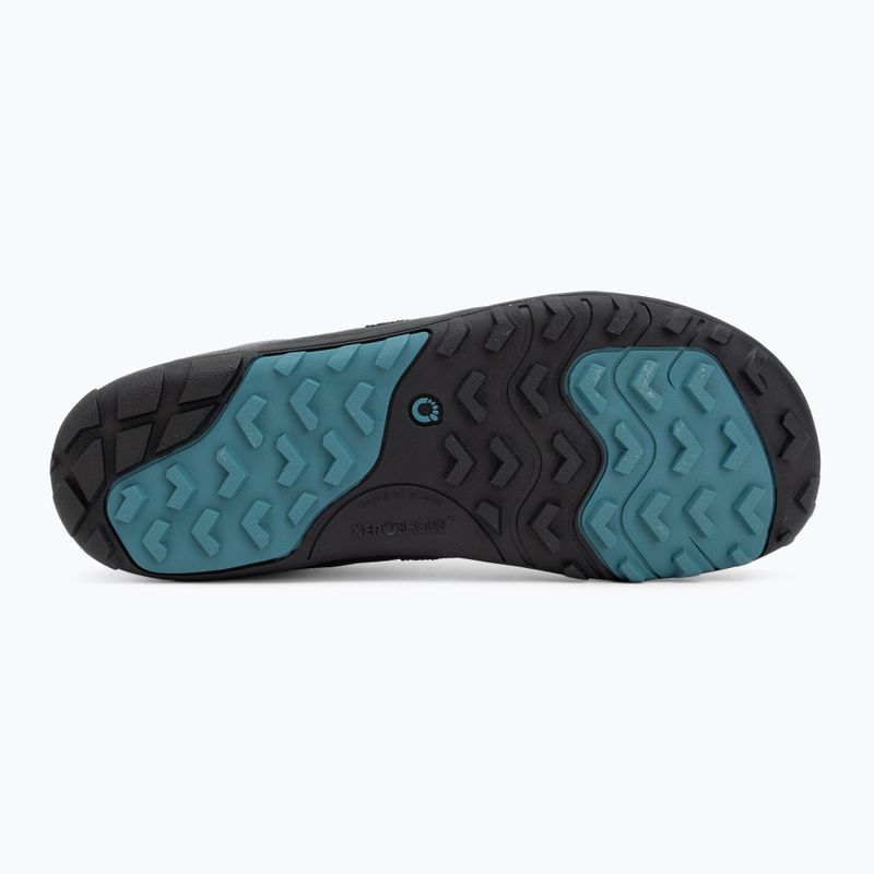 Women's barefoot shoes Xero Shoes Mesa Trail WP grisaille black 4